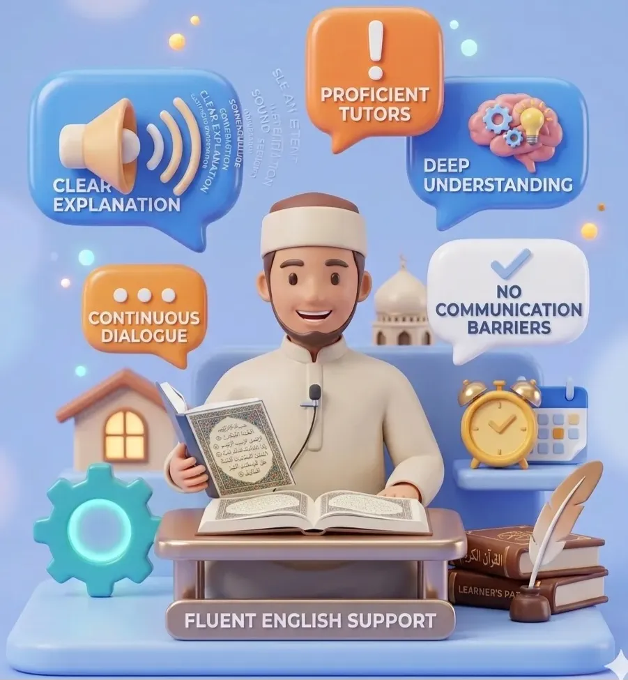Fluent English support
