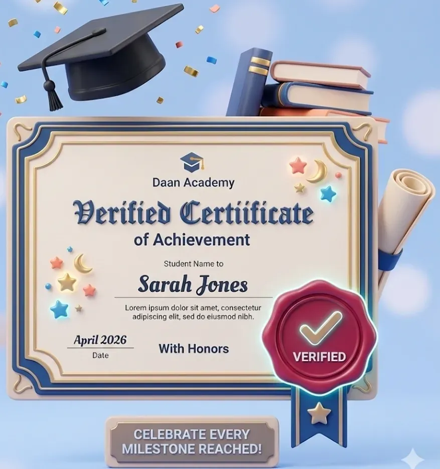 Verified certificate