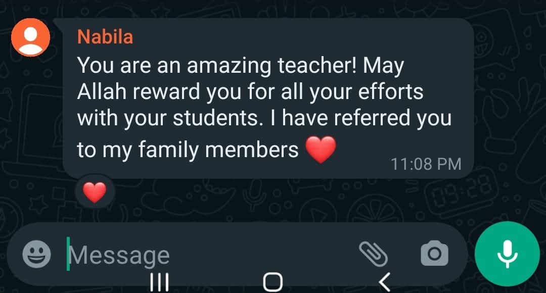Family review of Daan Academy teaching quality